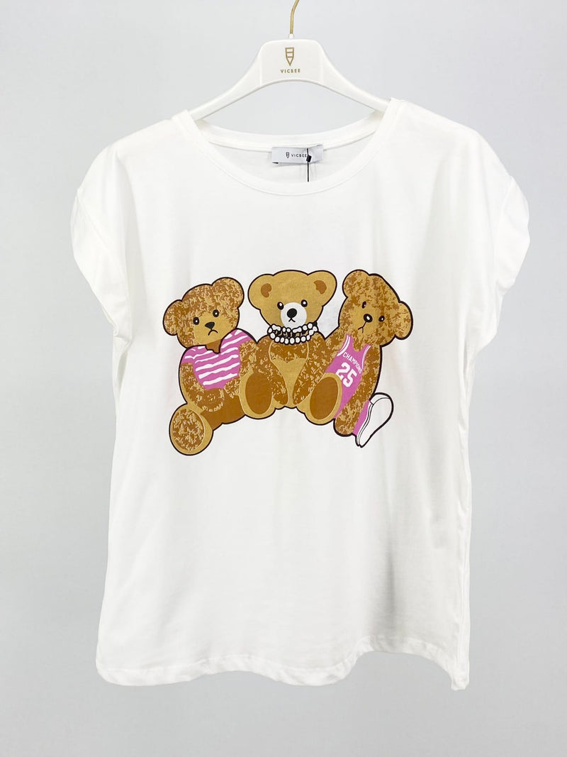 T-SHIRT 3 TEDDY ORANGE