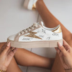 SNEAKERS GLITTER LOVE